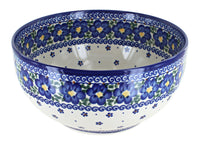 Polish Pottery Spring Blossom Large Mixing Bowl
