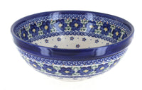 Polish Pottery Spring Blossom Small Serving Bowl