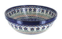 Polish Pottery Aztec Flower Small Serving Bowl