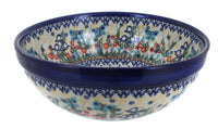 Polish Pottery Garden of Eden Small Serving Bowl