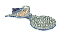 Polish Pottery Athena Tea Bag Holder & Saucer
