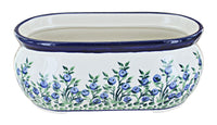 Polish Pottery Porcelain Vine Small Planter
