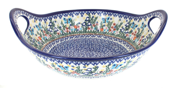 Garden of Eden Deep Bowl with Handles