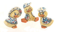 Polish Pottery Garden of Eden Duck Family