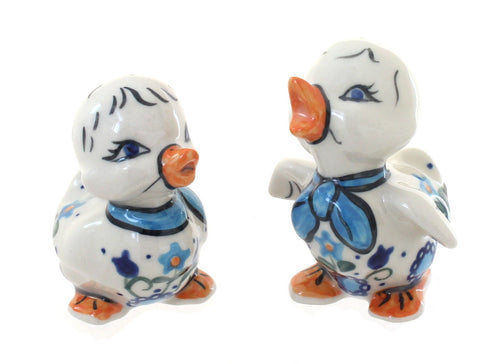 Polish Pottery Savannah Baby Duck Set