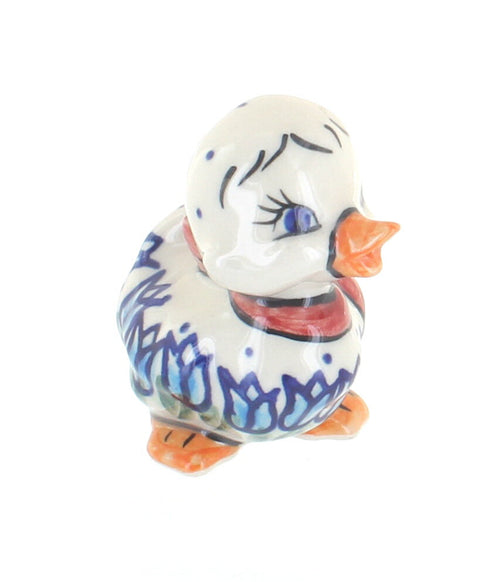 Polish Pottery Garden Tulip Small Duck