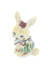 Polish Pottery Autumn Burst Small Rabbit