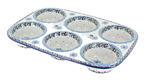 Eliza Muffin Pan Polish Pottery