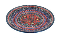 Polish Pottery Jungle Flower Dessert Plate