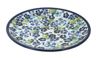 Polish Pottery Vintage Violet Dessert Plate