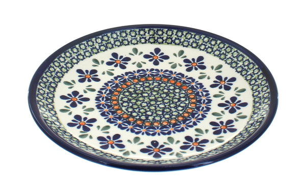 Mosaic Flower Dessert Plate