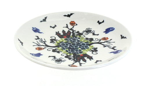 Polish Pottery Monster Mash Dessert Plate