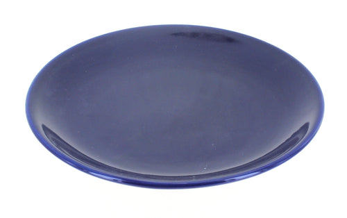 Polish Pottery Cobalt Dessert Plate