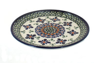Polish Pottery Mosaic Flower Saucer