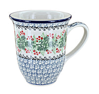 Polish Pottery Noelle Large Coffee Mug