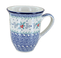 Polish Pottery December Joy Large Coffee Mug