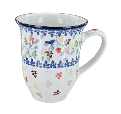 Polish Pottery Autumn Grove Large Coffee Mug