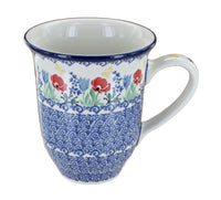 Polish Pottery Memory Garden Large Coffee Mug