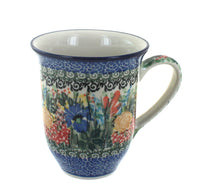 Polish Pottery Summer Blooms Large Coffee Mug