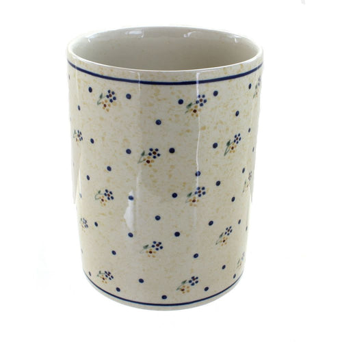 Polish Pottery Country Meadow Utensil Jar