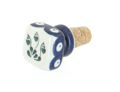 Polish Pottery Alyce Wine Cork