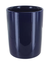 Polish Pottery Cobalt Utensil Jar