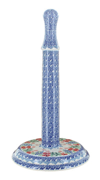 Polish Pottery Dreaming of Poppies Paper Towel Holder
