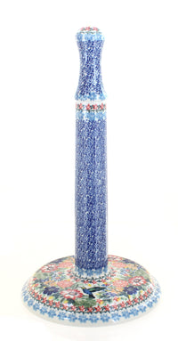 Polish Pottery Hummingbird Paper Towel Holder