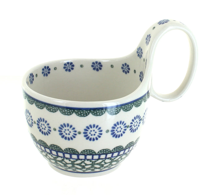 Polish Pottery Maia Soup Mug