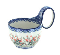 Polish Pottery Spring Tulip Soup Mug