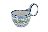 Polish Pottery Noelle Soup Mug