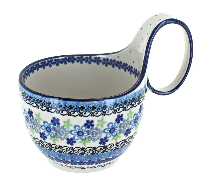 Polish Pottery Eliza Soup Mug