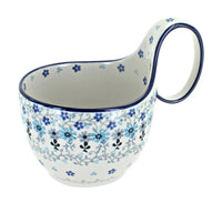 Polish Pottery Celeste Soup Mug