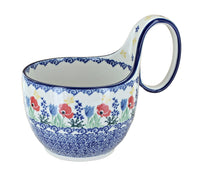 Polish Pottery Memory Garden Soup Mug