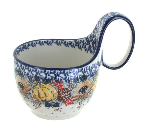 Polish Pottery Harvest Bounty Soup Mug