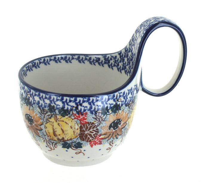 Polish Pottery Harvest Bounty Soup Mug