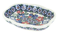 Polish Pottery Garden Butterfly Soap Dish