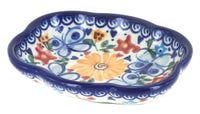 Polish Pottery Butterfly Soap Dish