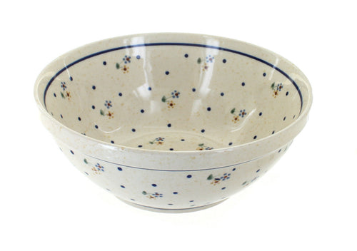 Polish Pottery Country Meadow Medium Serving Bowl