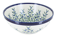 Polish Pottery Porcelain Vine Medium Serving Bowl