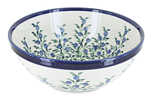 Polish Pottery Porcelain Vine Medium Serving Bowl