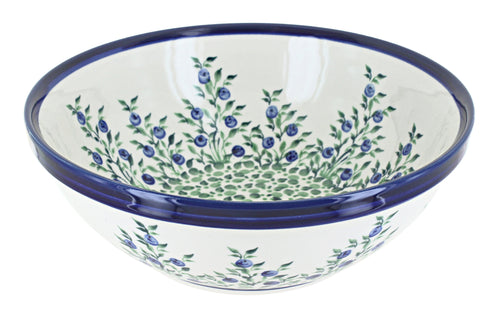 Polish Pottery Porcelain Vine Large Serving Bowl