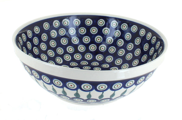 Peacock Large Serving Bowl