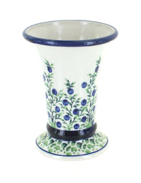 Polish Pottery Porcelain Vine Small Vase