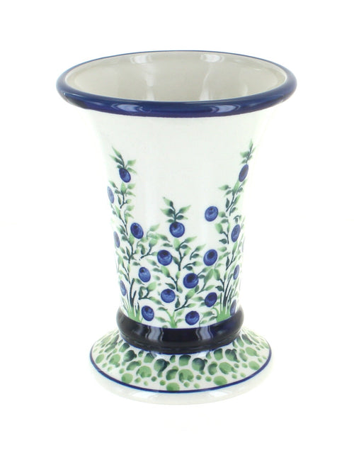 Polish Pottery Porcelain Vine Small Vase