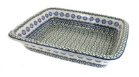 Polish Pottery Maia Large Rectangular Baker