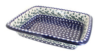 Polish Pottery Alyce Large Rectangular Baker
