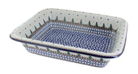 Polish Pottery Rustic Pines Medium Rectangular Baker