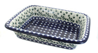 Polish Pottery Alyce Medium Rectangular Baker