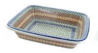 Polish Pottery Athena Medium Rectangular Baker